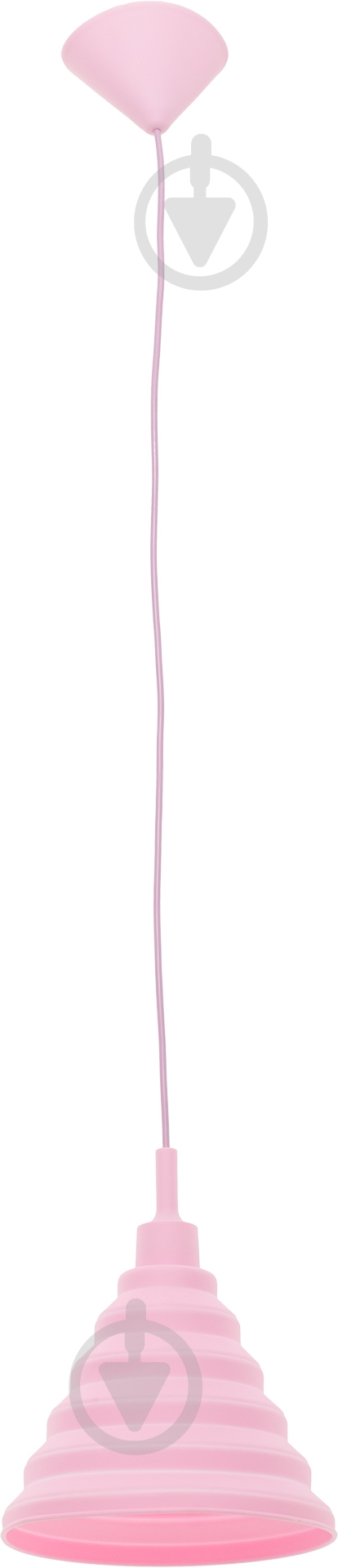 Подвес Accento lighting ALLk-LS-1012-Pink 1xE27 розовый - фото 1