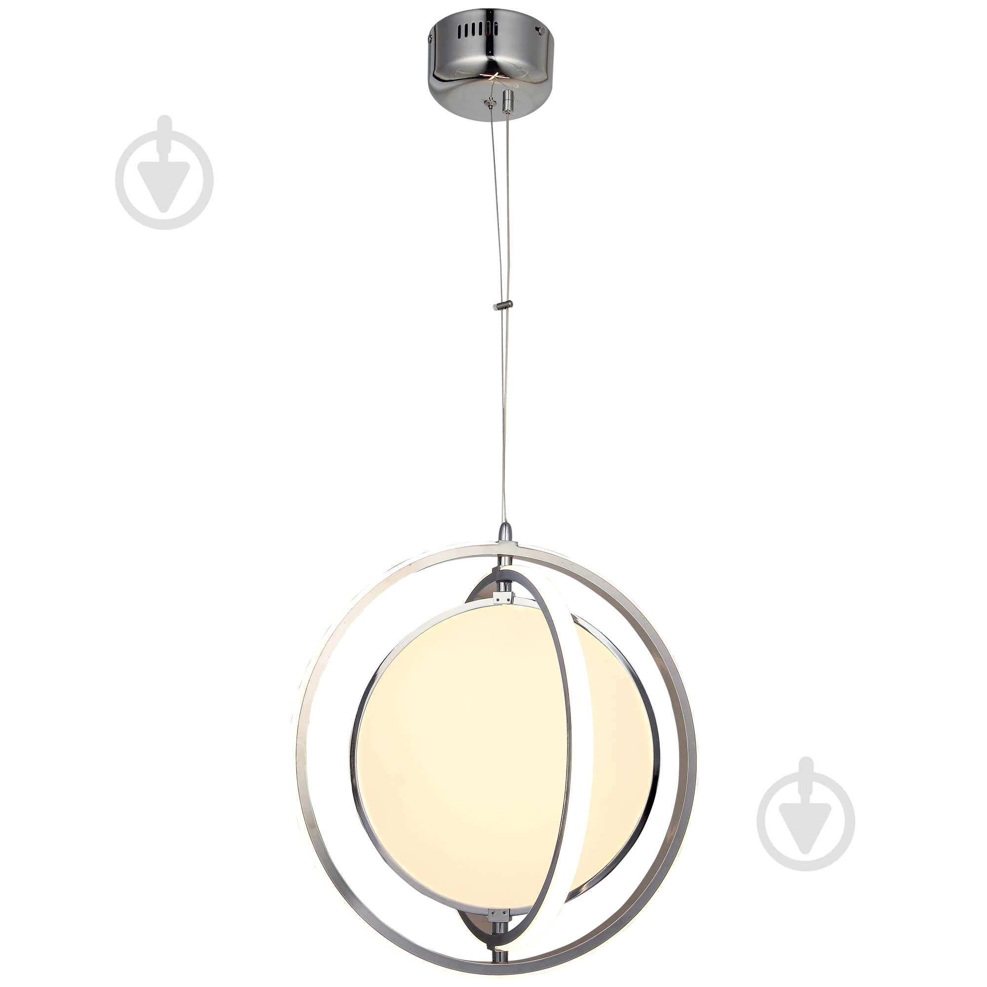 Люстра підвісна Vio Concept Bonorva big 64 Вт LED-модуль хром 80328-03-PB3-CR - фото 1