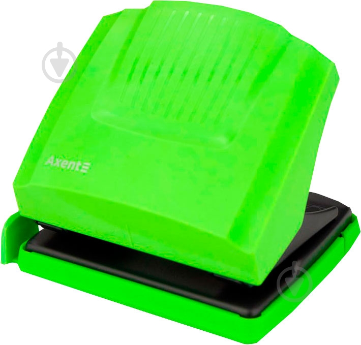 Дырокол Shell 30 листов с пластиковым верхом салатовый Axent - фото 1 Дырокол Shell 30 листов с пластиковым верхом салатовый Axent - фото 1
