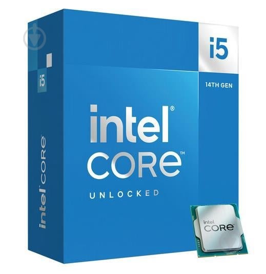 Процессор Intel Core i5 14600KF 3,5 GHz Socket 1700 Box (BX8071514600KF) - фото 1