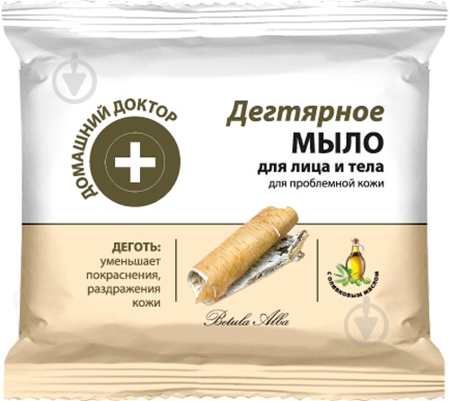 Мыло Домашний доктор Дегтярное 70 гр 70 г - фото 1