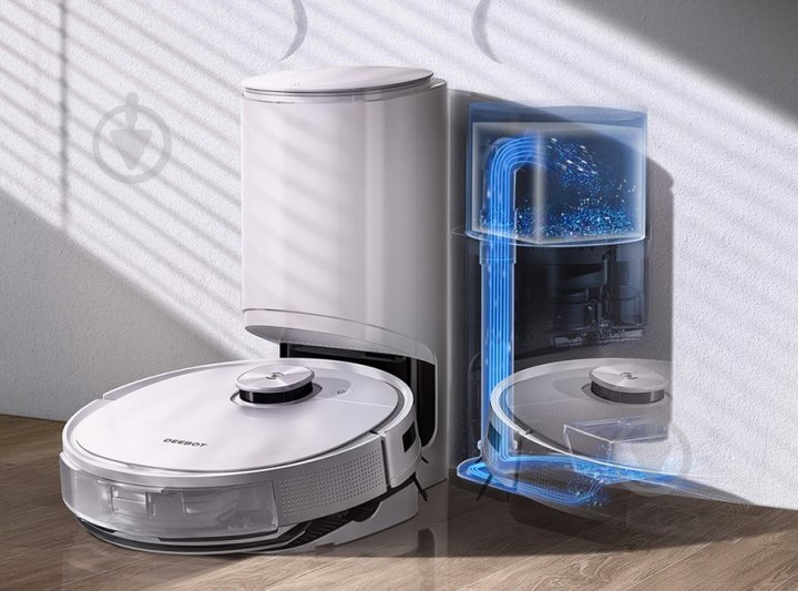 Робот-пылесос Ecovacs Deebot Ozmo T9 Plus (DLX13-54) white - фото 11