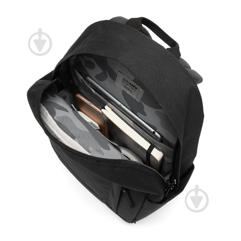Рюкзак Pacsafe GO 15L backpack 16" black (35110100) - фото 5 Рюкзак Pacsafe GO 15L backpack 16" black (35110100) - фото 5