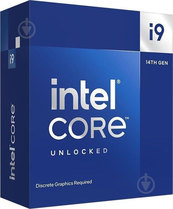 Процессор Intel Core i9 14900KF 3,2 GHz Socket 1700 Box (BX8071514900KF) - фото 1 Процессор Intel Core i9 14900KF 3,2 GHz Socket 1700 Box (BX8071514900KF) - фото 1