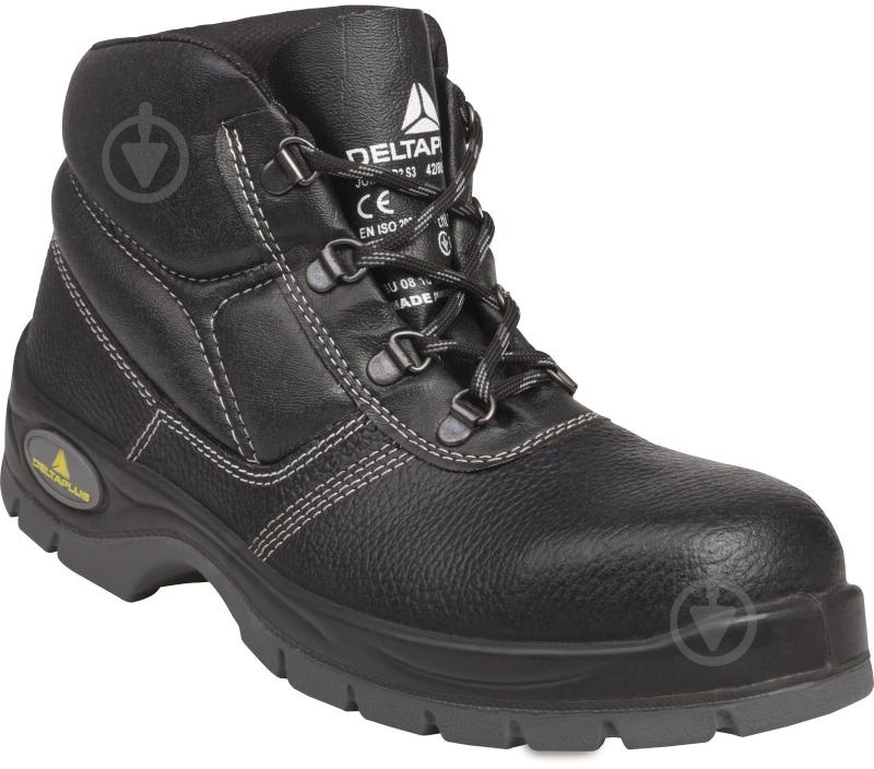 Ботинки Delta Plus Jumper2 S3 р.42 JUMP2S3NO42 черный - фото 1 Ботинки Delta Plus Jumper2 S3 р.42 JUMP2S3NO42 черный - фото 1