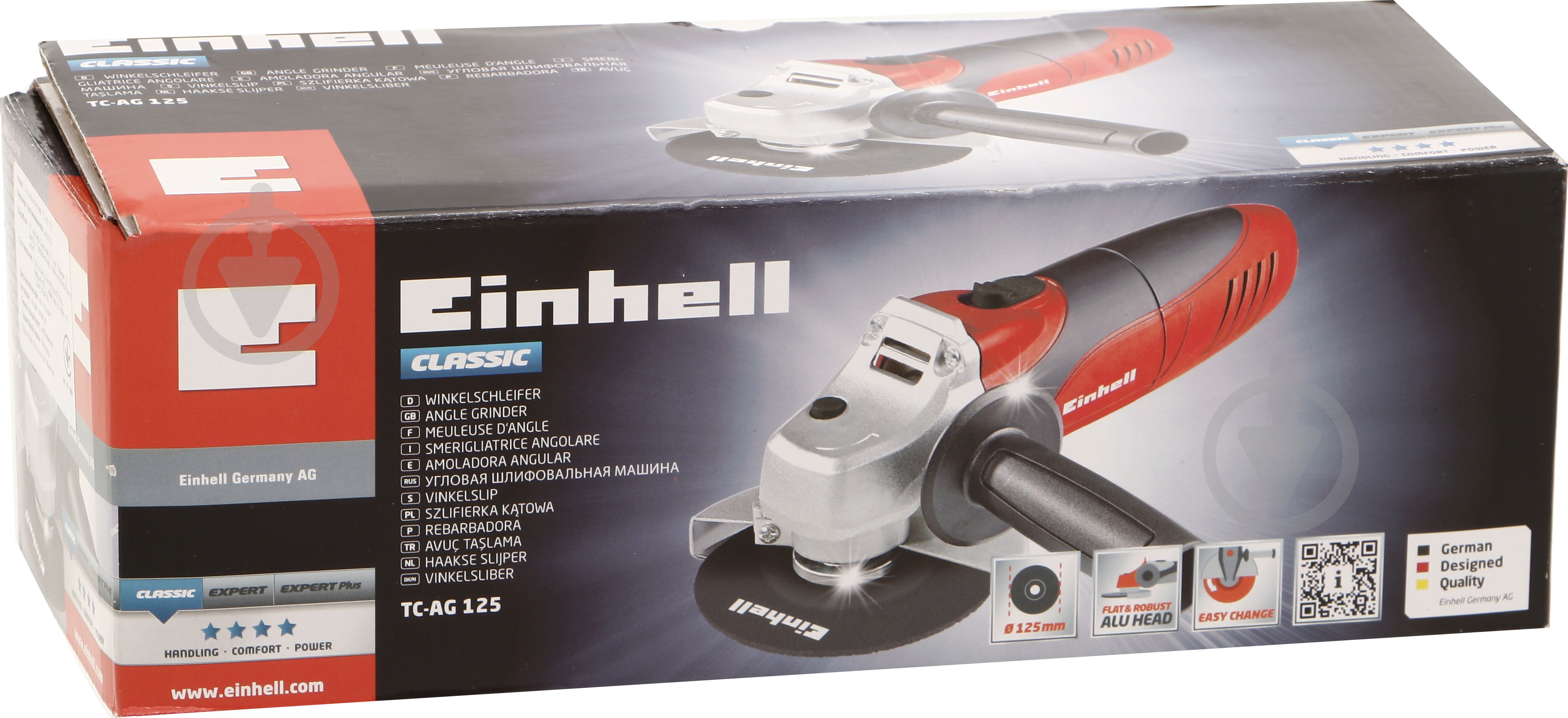 Болгарка (угловая шлифмашина) Einhell TC-AG 125 4430628 - фото 4