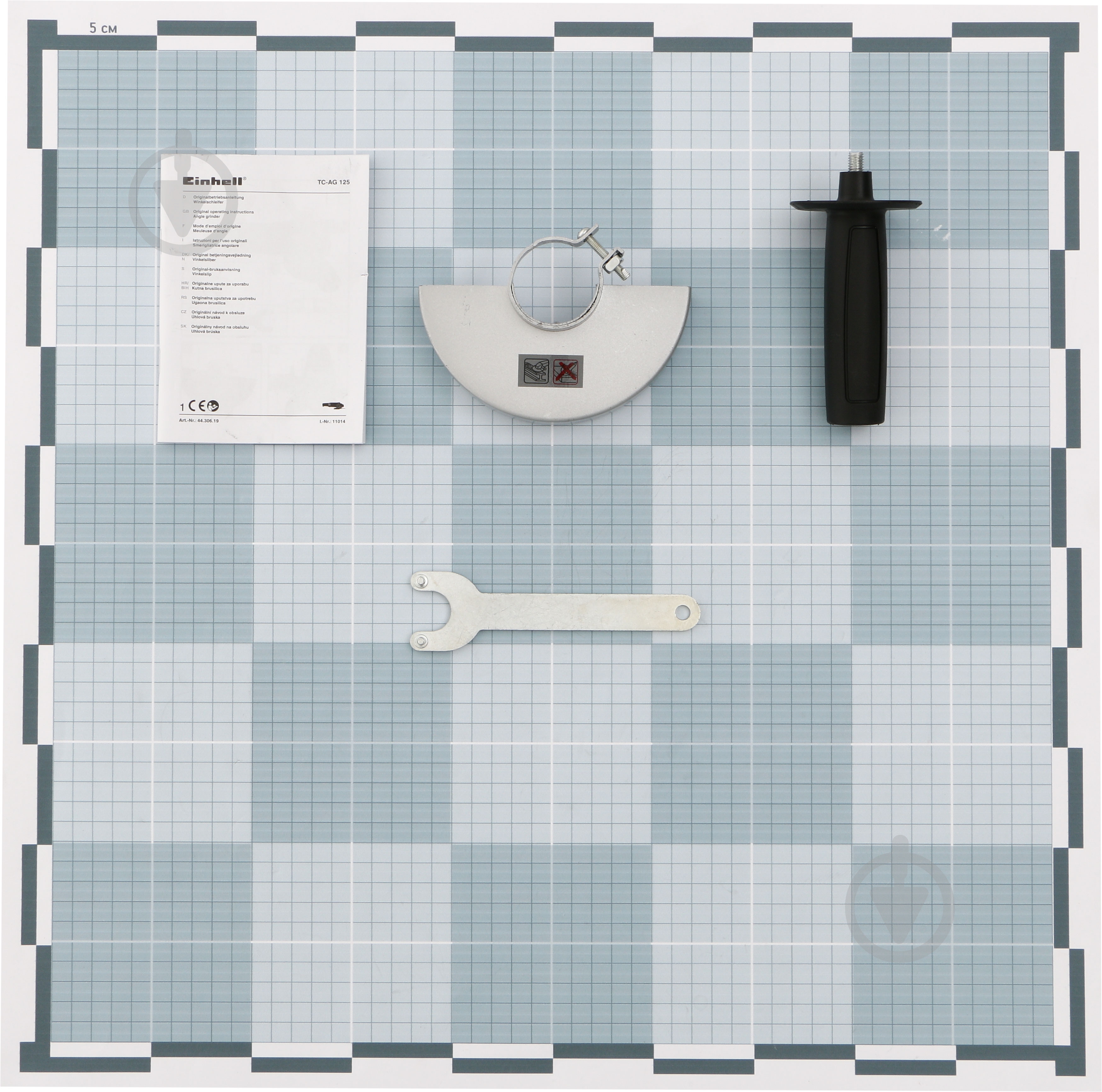 Болгарка (угловая шлифмашина) Einhell TC-AG 125 4430628 - фото 5