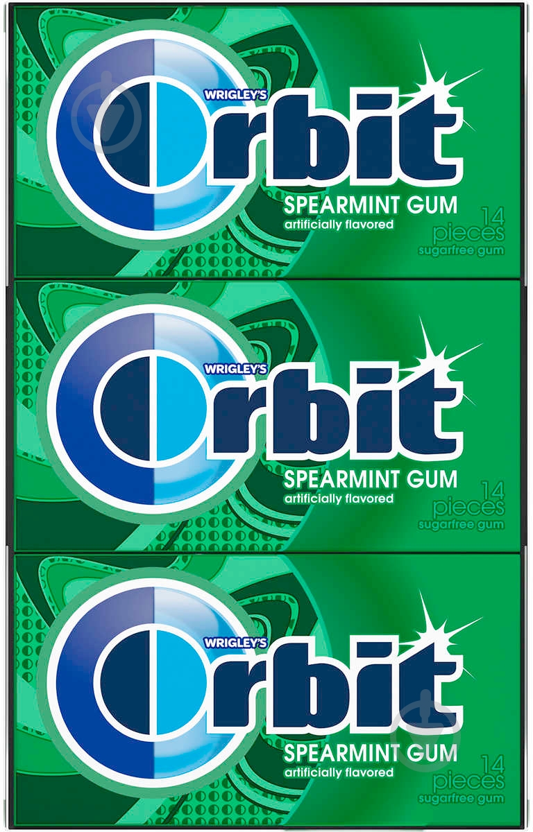 Жевательная резинка Orbit Tabs (Spearmint) - фото 3 Жевательная резинка Orbit Tabs (Spearmint) - фото 3
