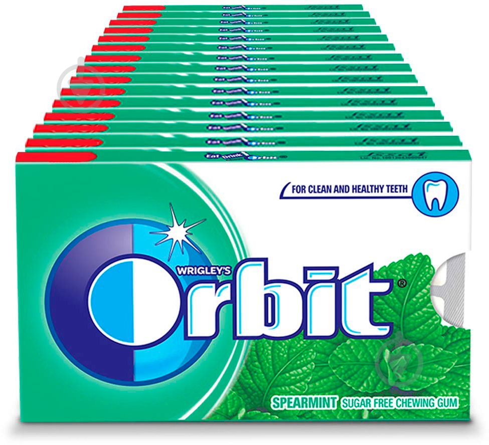Жевательная резинка Orbit Tabs (Spearmint) - фото 6 Жевательная резинка Orbit Tabs (Spearmint) - фото 6