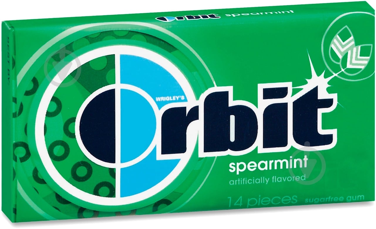 Жевательная резинка Orbit Tabs (Spearmint) - фото 1 Жевательная резинка Orbit Tabs (Spearmint) - фото 1