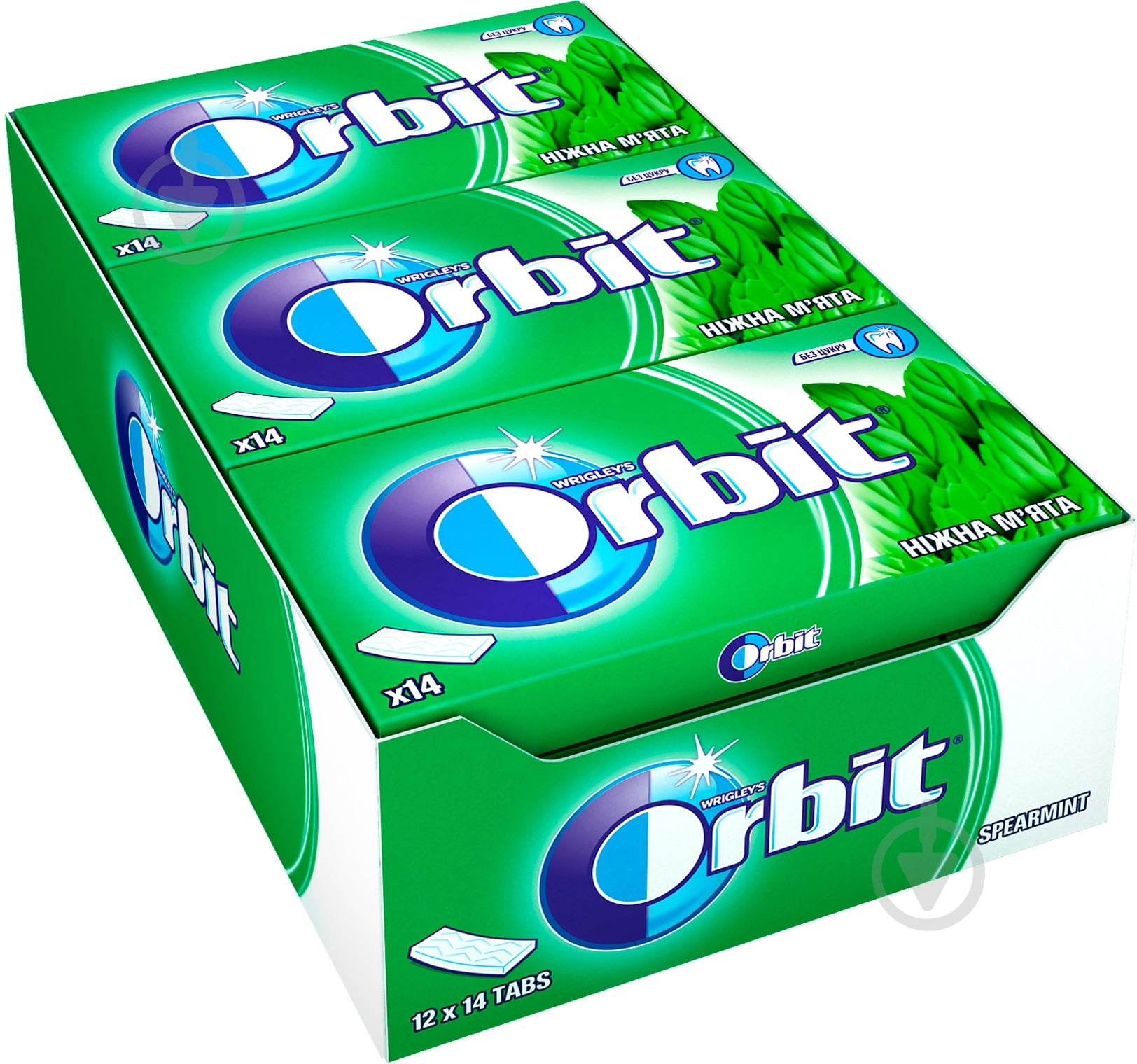 Жевательная резинка Orbit Tabs (Spearmint) - фото 8 Жевательная резинка Orbit Tabs (Spearmint) - фото 8
