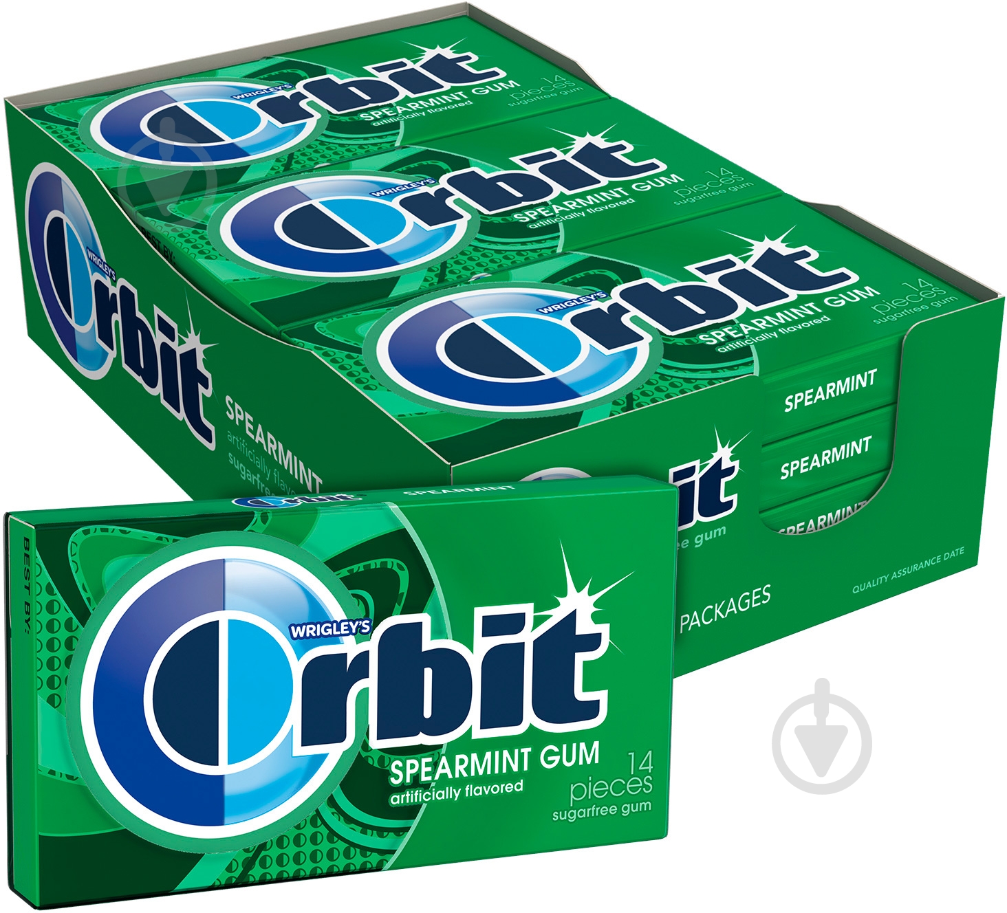 Жевательная резинка Orbit Tabs (Spearmint) - фото 4 Жевательная резинка Orbit Tabs (Spearmint) - фото 4