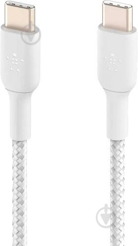 Кабель Belkin USB Type-C – USB Type-C белый (CAB004BT1MWH) - фото 2