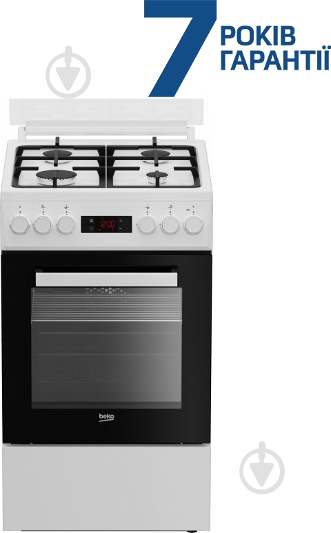 Плита комбінована Beko FSE52332DWDS - фото 2