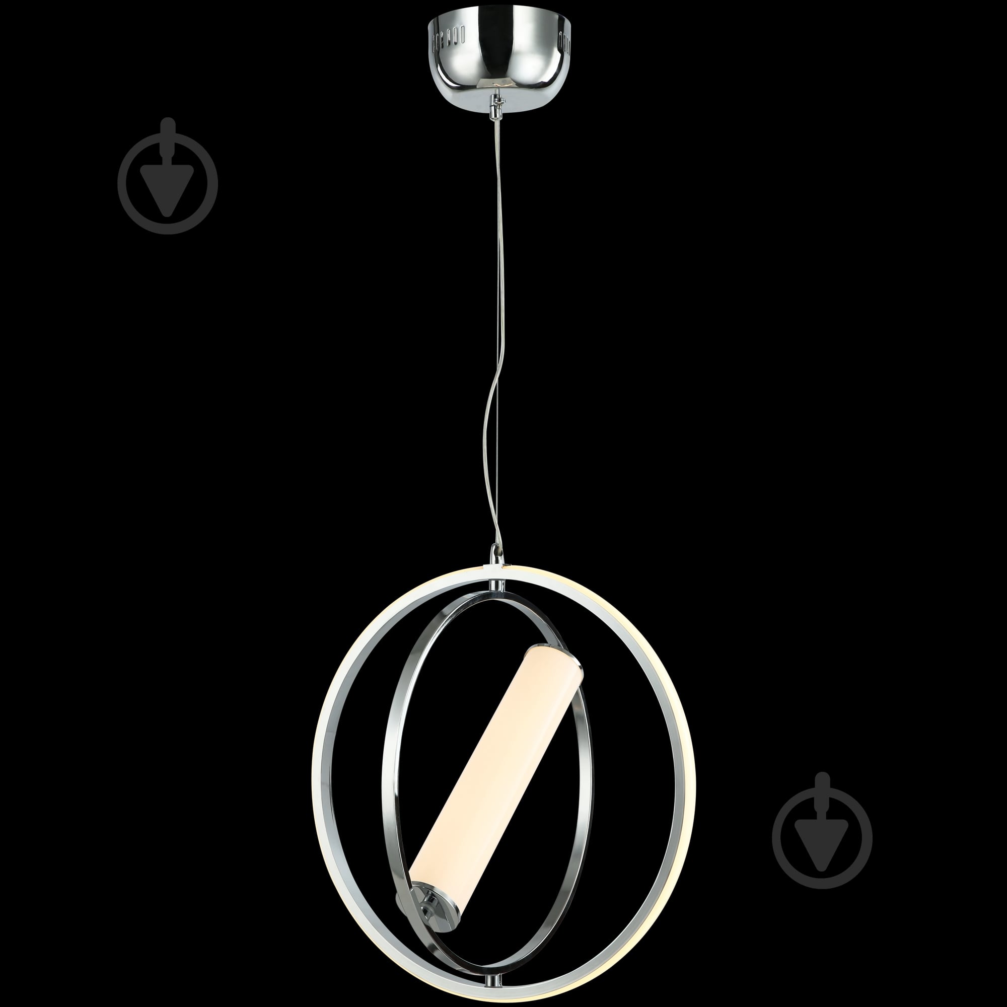 Люстра підвісна Vio Concept Elegante big LED 50 Вт LED-модуль хром 80371-02-PB2-CR - фото 1