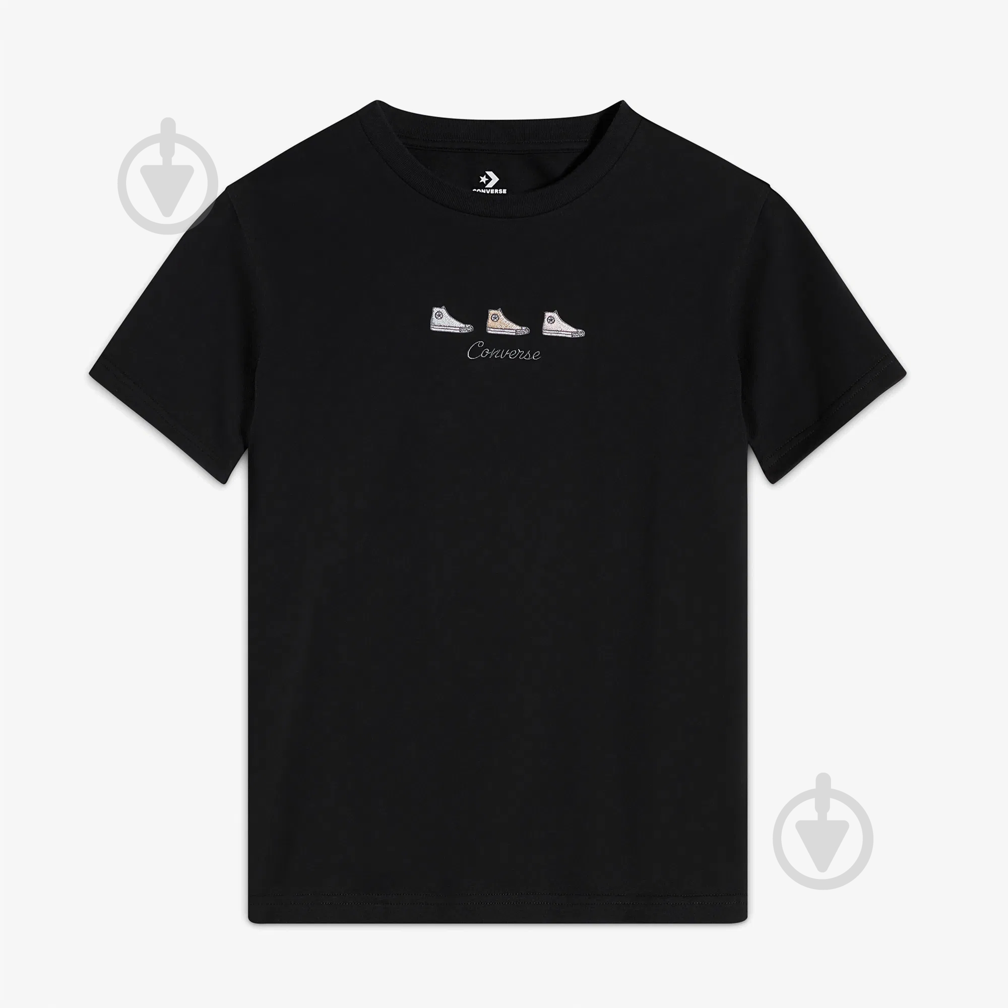Футболка Converse CHUCK TAYLOR GRAPHIC TEE 10027753-001 р.M черный - фото 5
