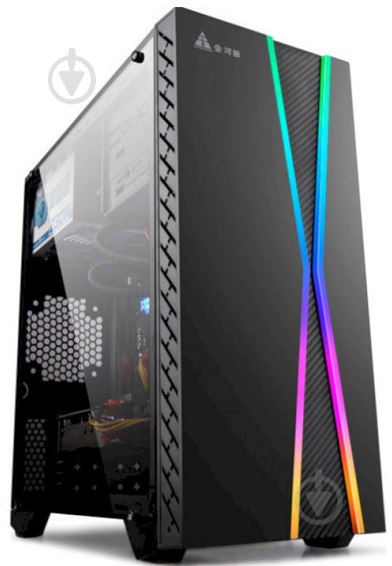 Корпус Golden Field Phantom M8B w/o PSU Black без БП - фото 1