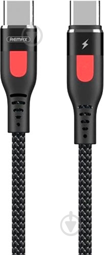 Дата-кабель Remax USB Type-C – USB Type-C 1 м черный (RC-151A-BLACK) - фото 1