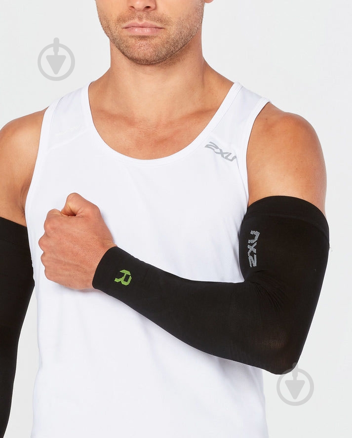 Нарукавники 2XU Recovery Flex Arm Sleeves р. XL черный - фото 3