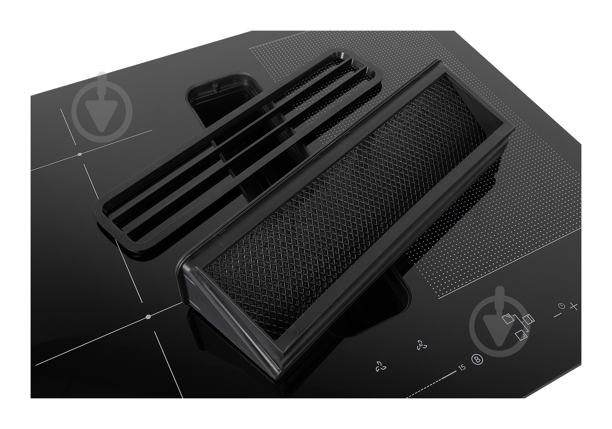 Варочная поверхность индукционная Interline с интегрированной вытяжкой HIV 960 SIR BA SYNERGY - фото 7