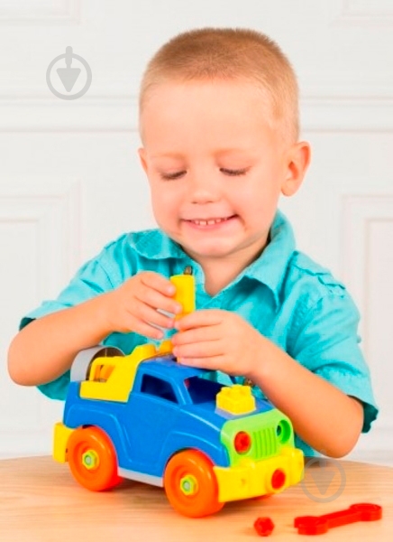 Конструктор Bebelino Пикап 58145 - фото 9