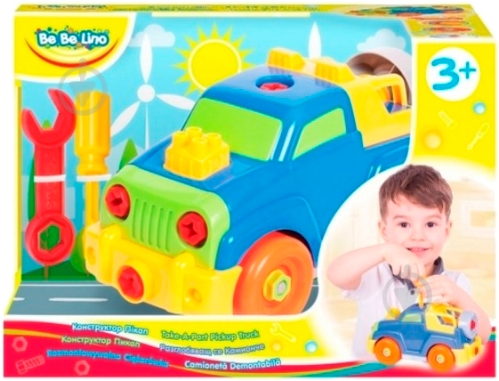 Конструктор Bebelino Пикап 58145 - фото 4