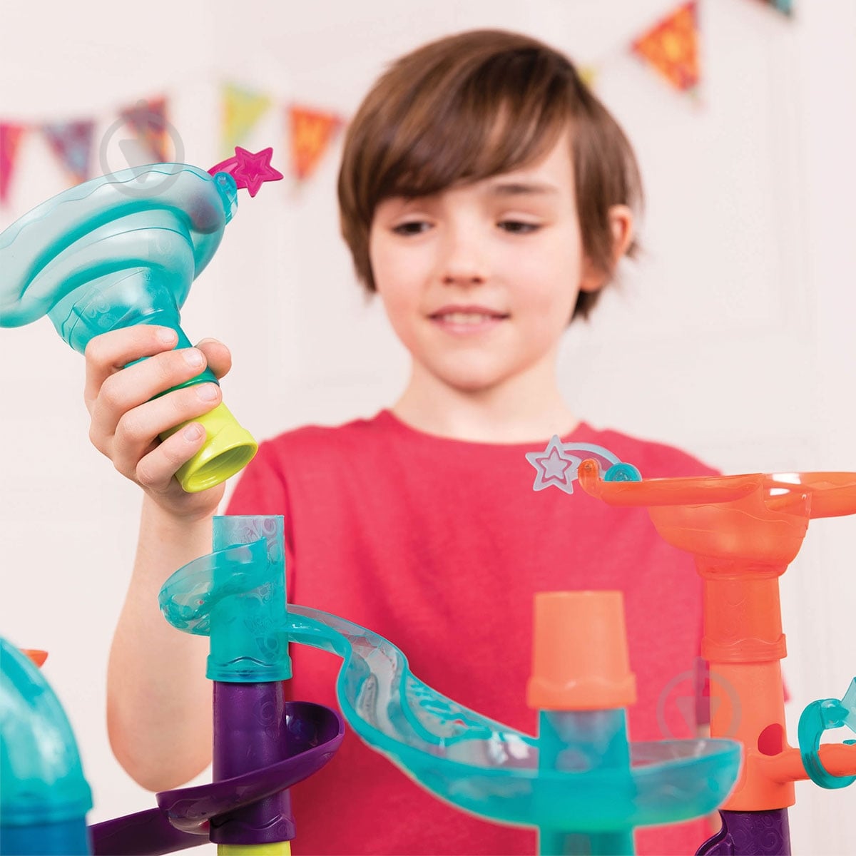 Конструктор Battat Marble Run Суперлабиринт BX1731Z - фото 8