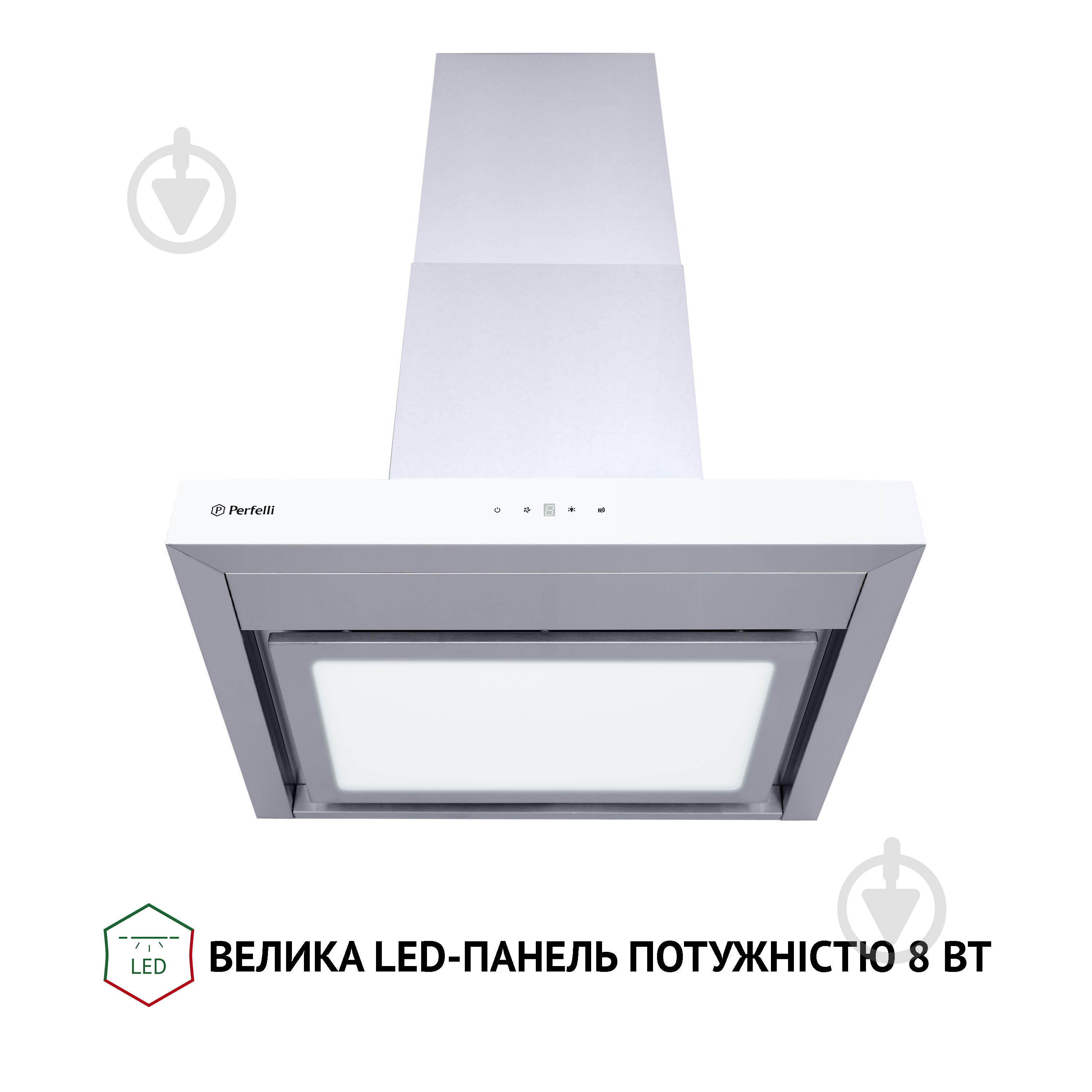 Витяжка Perfelli TS 6635 I/WH 1000 LED - фото 3