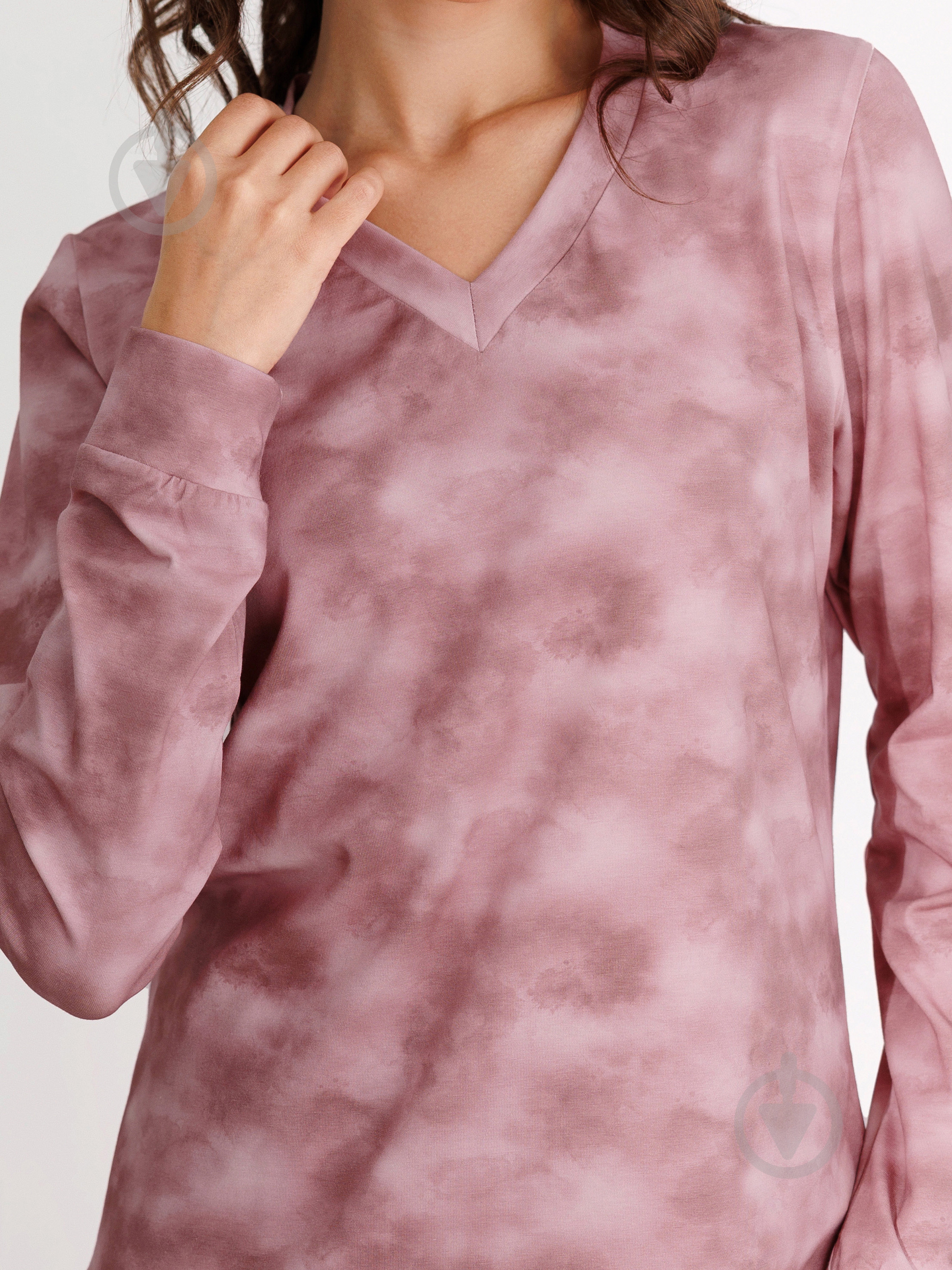 Лонгслів Roksana TAI DAI №1736/16207 р. 54 пудровий - фото 2 Лонгслів Roksana TAI DAI №1736/16207 р. 54 пудровий - фото 2