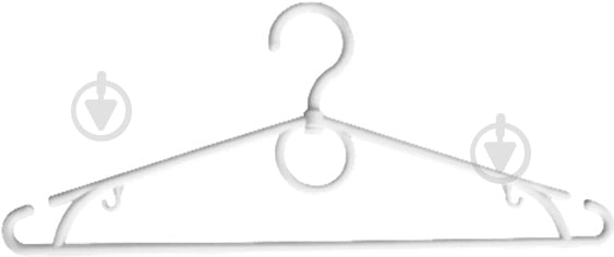 Вешалка для одежды Гемопласт в ассортименте 40,5 см 5 шт. - фото 1