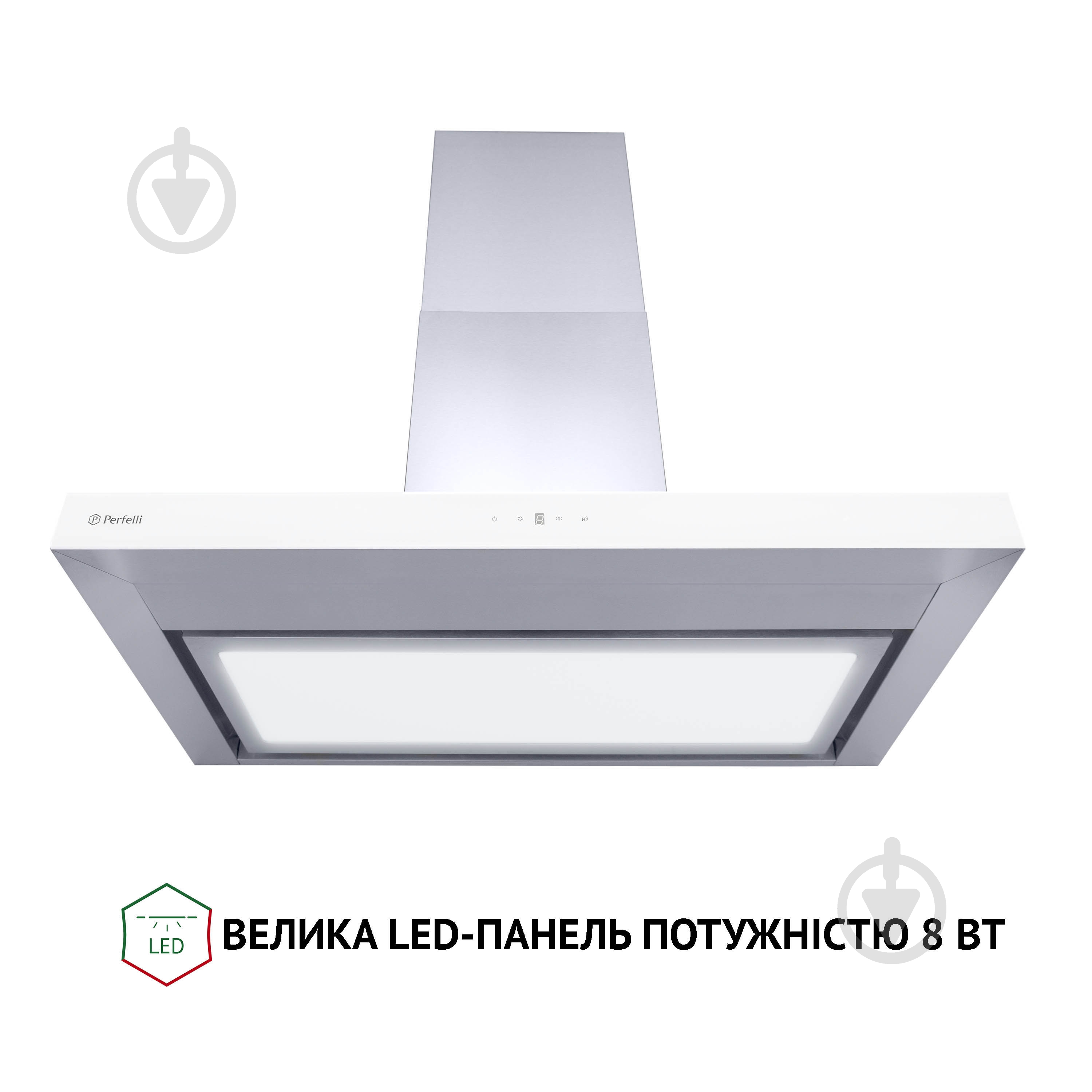 Вытяжка Perfelli TS 9635 I/WH 1000 LED - фото 3