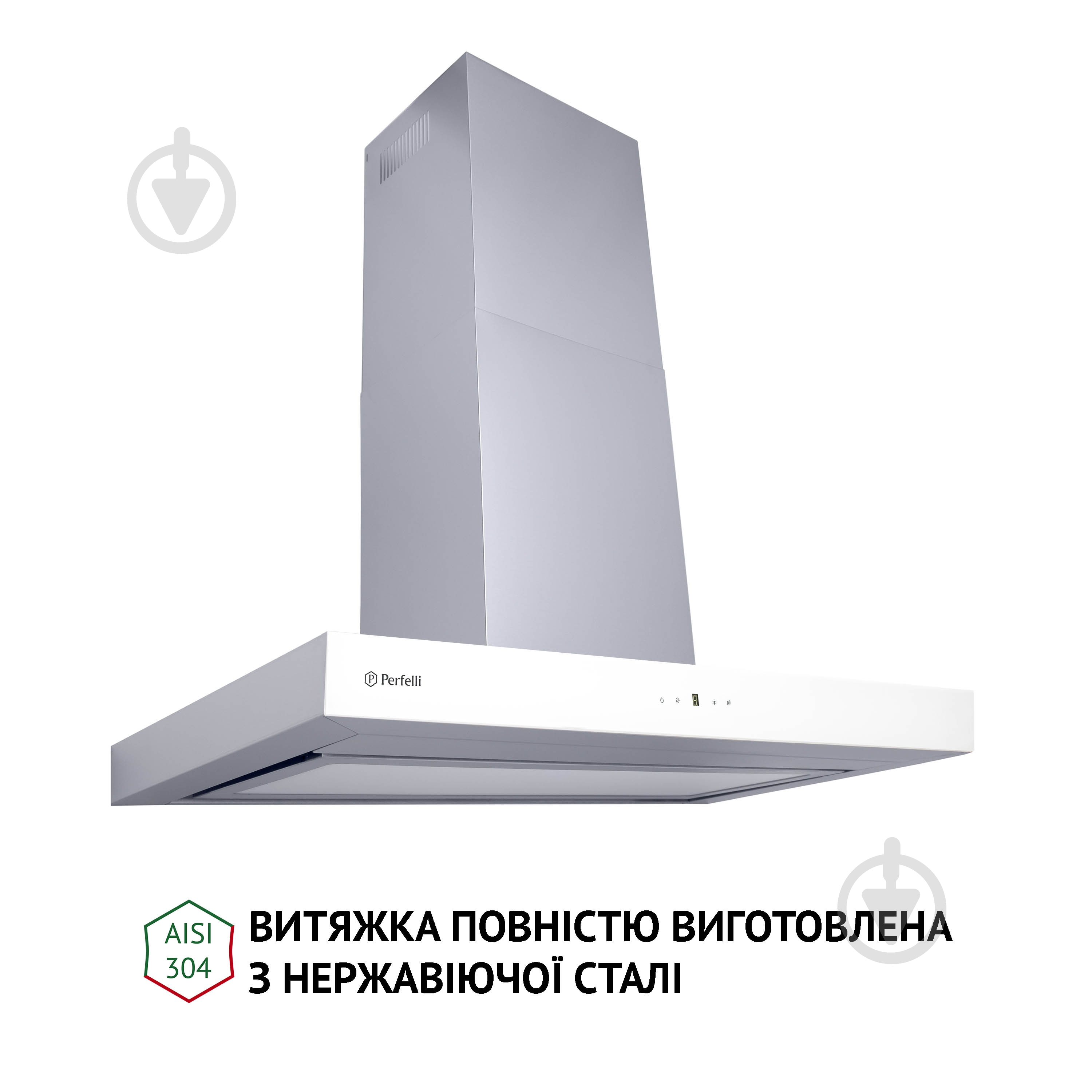 Вытяжка Perfelli TS 9635 I/WH 1000 LED - фото 4