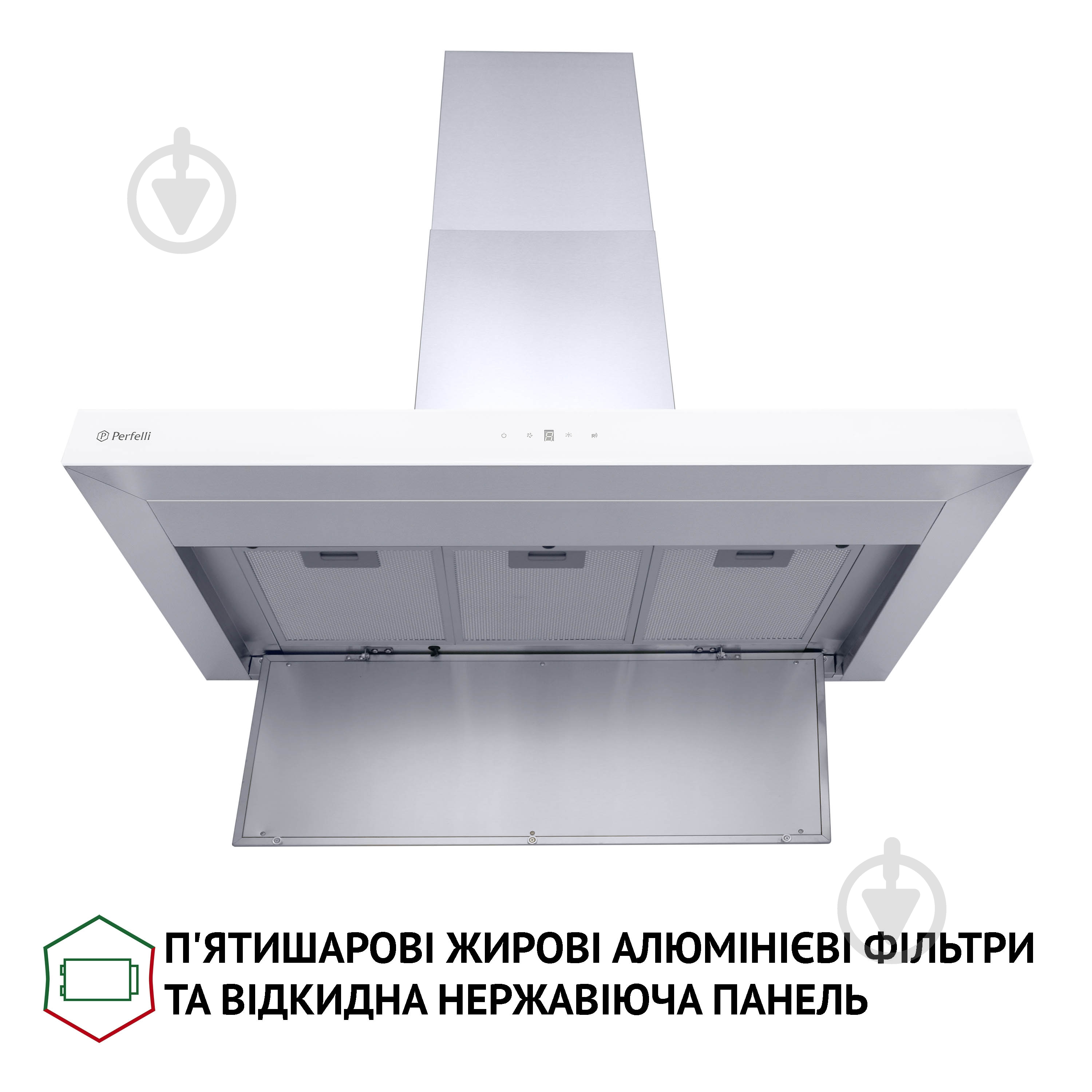 Вытяжка Perfelli TS 9635 I/WH 1000 LED - фото 6