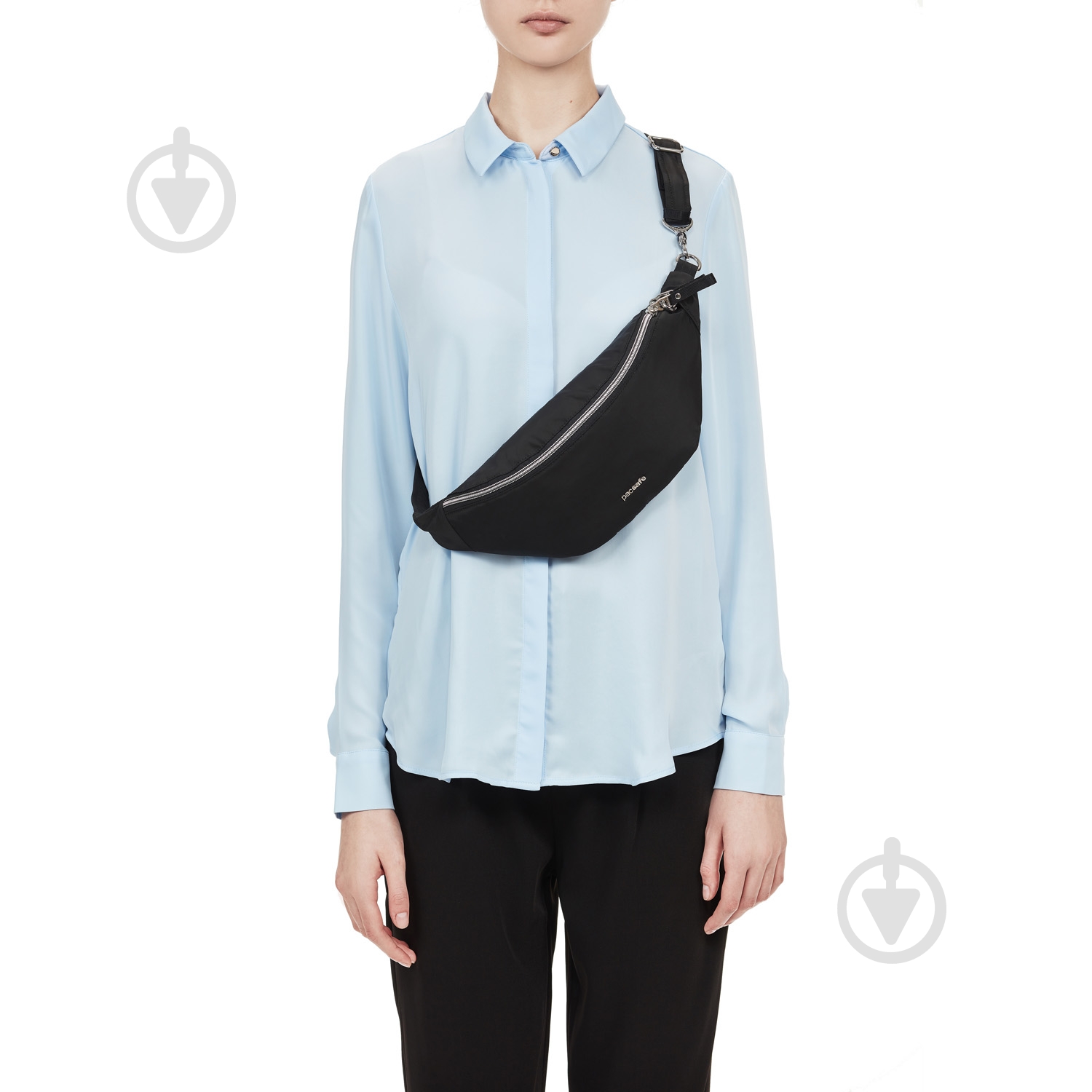 Сумка Pacsafe Сумка Stylesafe Sling Pack black (20635100) - фото 10 Сумка Pacsafe Сумка Stylesafe Sling Pack black (20635100) - фото 10