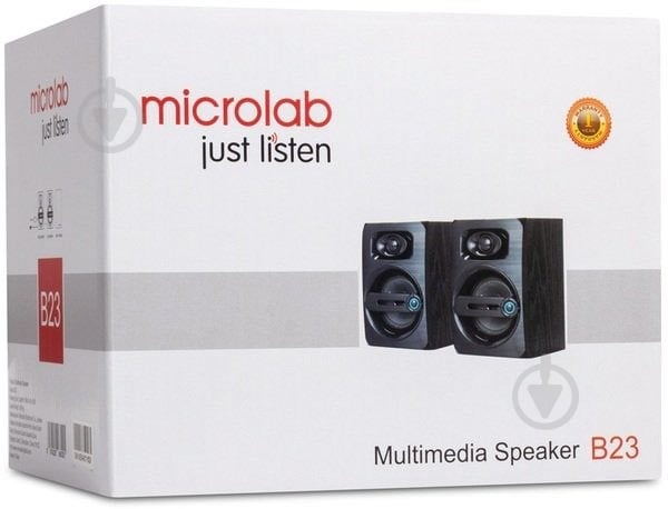 Акустическая система Microlab B-23 2.0 black - фото 3