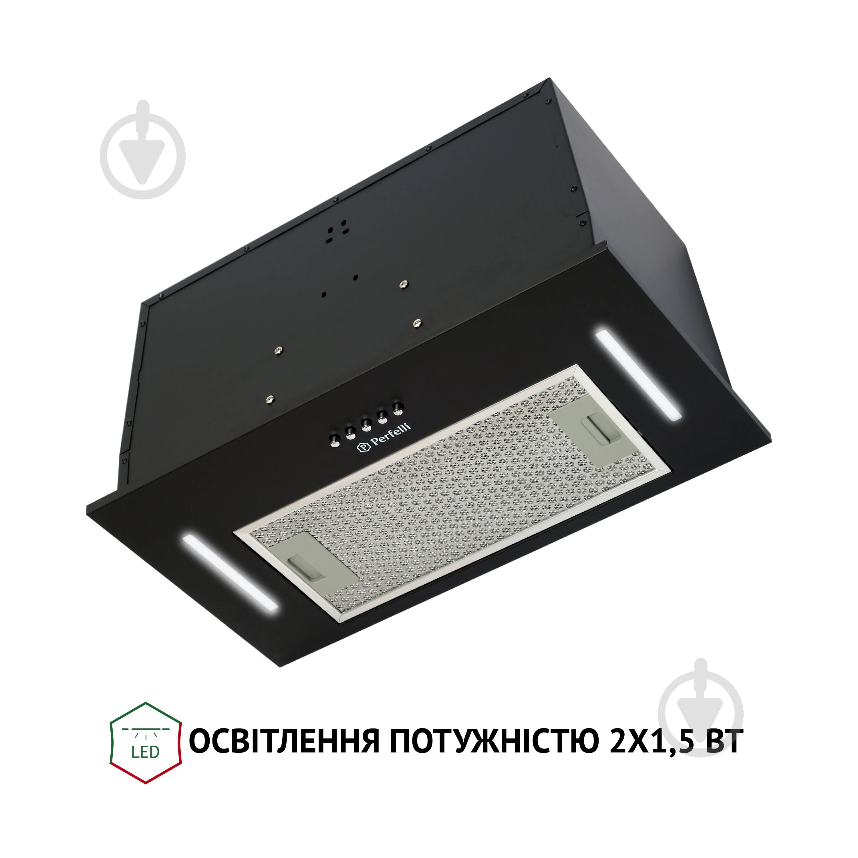 Вытяжка Perfelli BI 5453 BL 850 LED Strip - фото 6