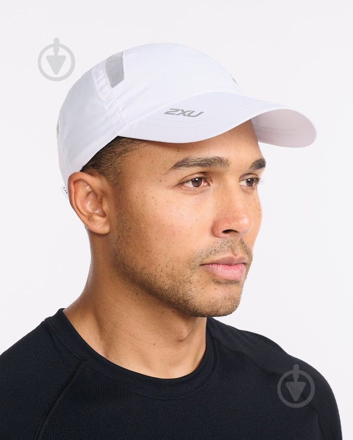 Кепка 2XU Run Cap UQ5685f_WHT/WHT OS білий - фото 2