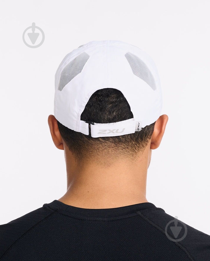 Кепка 2XU Run Cap UQ5685f_WHT/WHT OS білий - фото 3