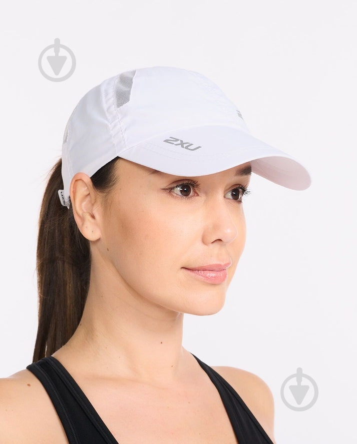 Кепка 2XU Run Cap UQ5685f_WHT/WHT OS білий - фото 5