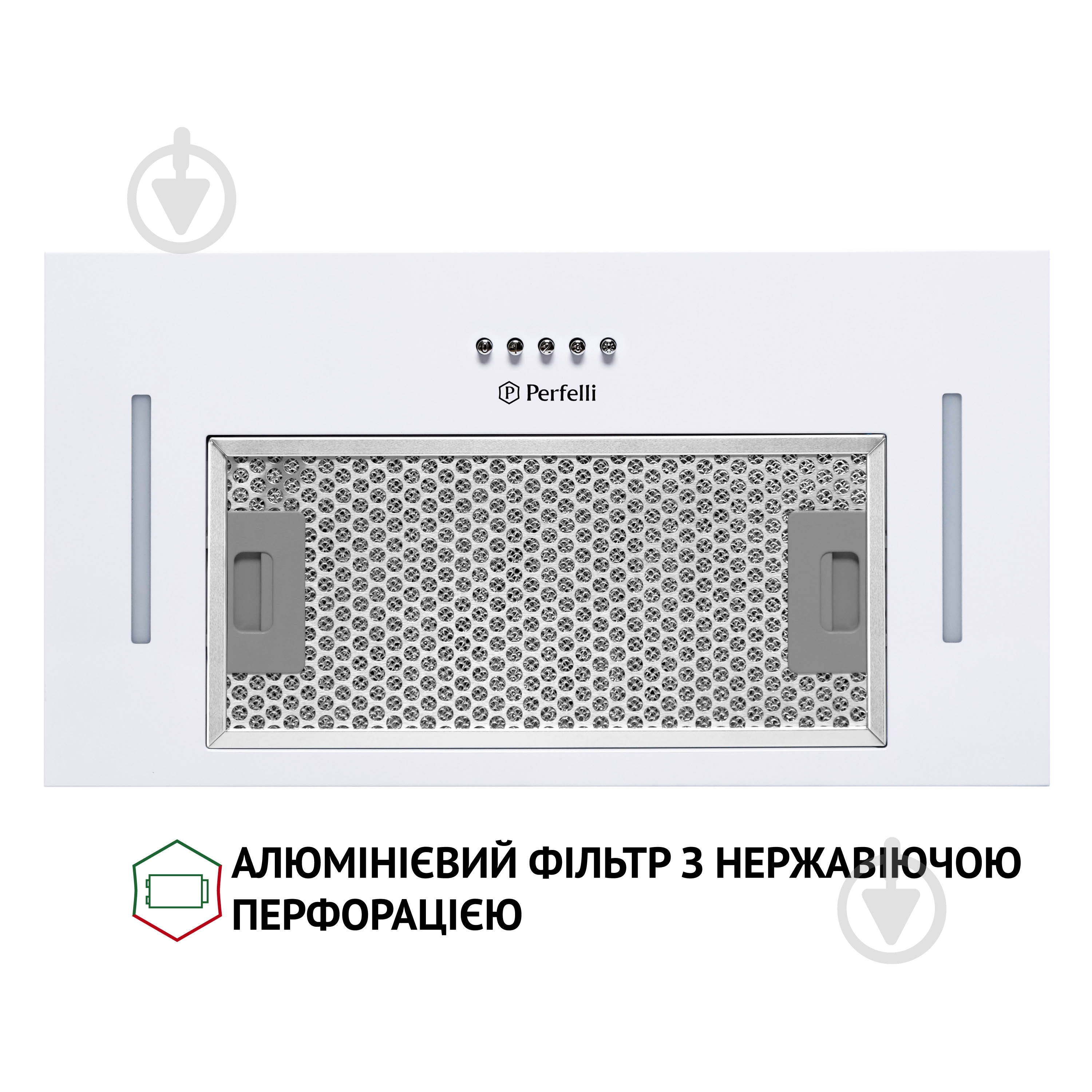 Вытяжка Perfelli BI 5453 WH 850 LED Strip - фото 2