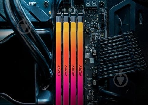 Оперативная память Kingston DDR5 SDRAM 96 GB (2x48GB) 6400 MHz (KF564C32RSAK2-96) Fury Renegade RGB - фото 8 Оперативная память Kingston DDR5 SDRAM 96 GB (2x48GB) 6400 MHz (KF564C32RSAK2-96) Fury Renegade RGB - фото 8