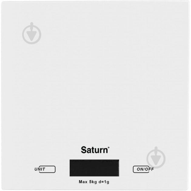 Ваги кухонні Saturn ST-KS7810 white - фото 1