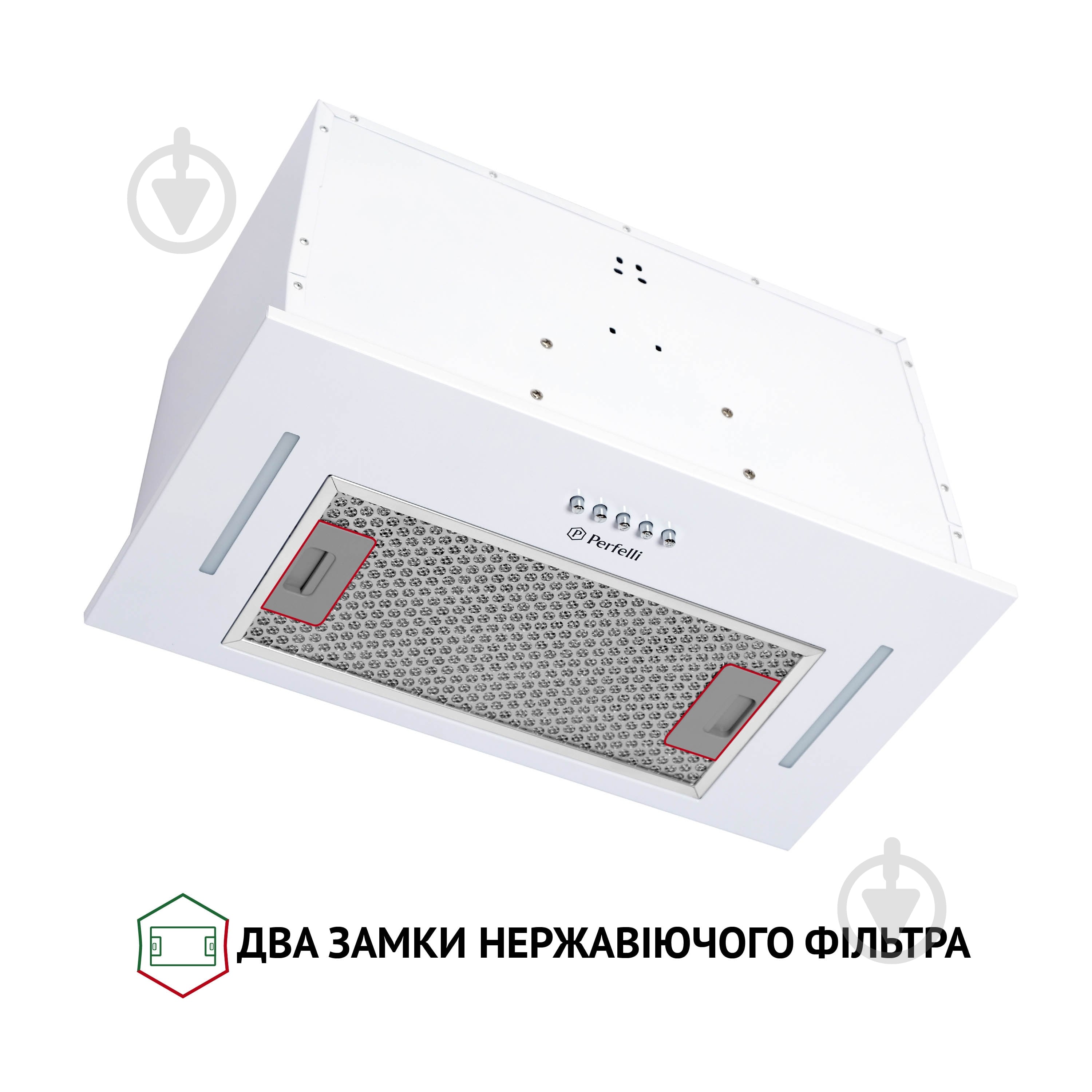 Вытяжка Perfelli BI 5653 WH 1000 LED - фото 2 Вытяжка Perfelli BI 5653 WH 1000 LED - фото 2