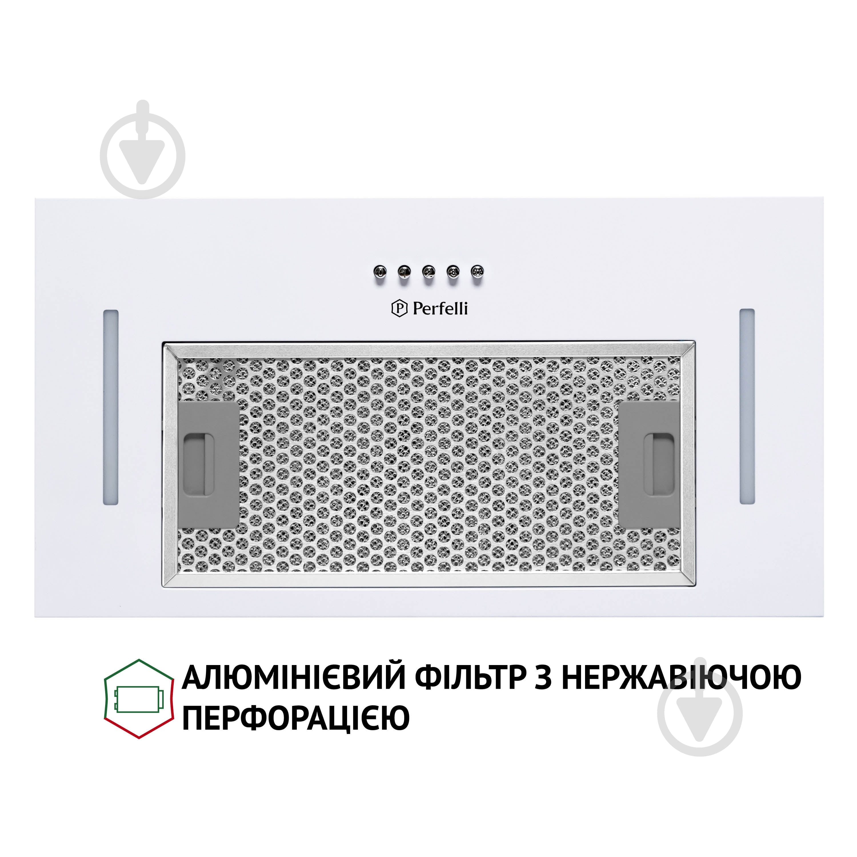 Вытяжка Perfelli BI 5653 WH 1000 LED - фото 6 Вытяжка Perfelli BI 5653 WH 1000 LED - фото 6