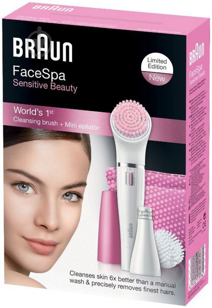 Эпилятор Braun FaceSpa SE832s - фото 3