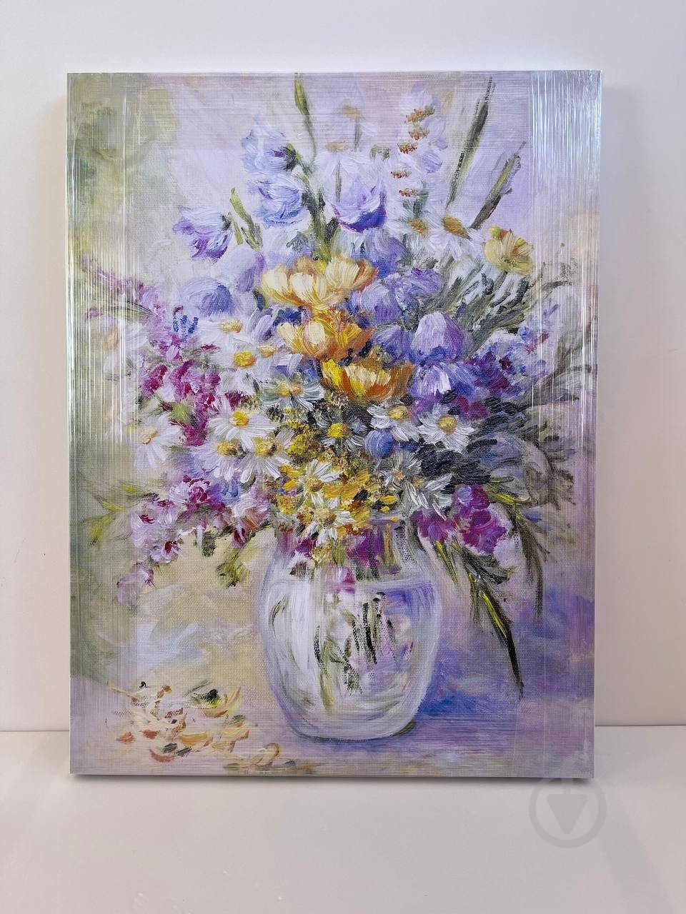 Репродукция Букет голубых полевых цветов 60x80 см Арт Фемелі - фото 3