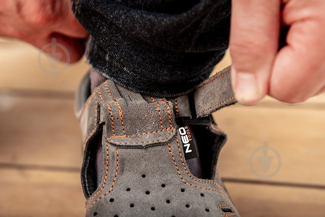 Сандалі робочі NEO tools S1 SRA з композитним підноском р.46 82-080 коричневий - фото 7