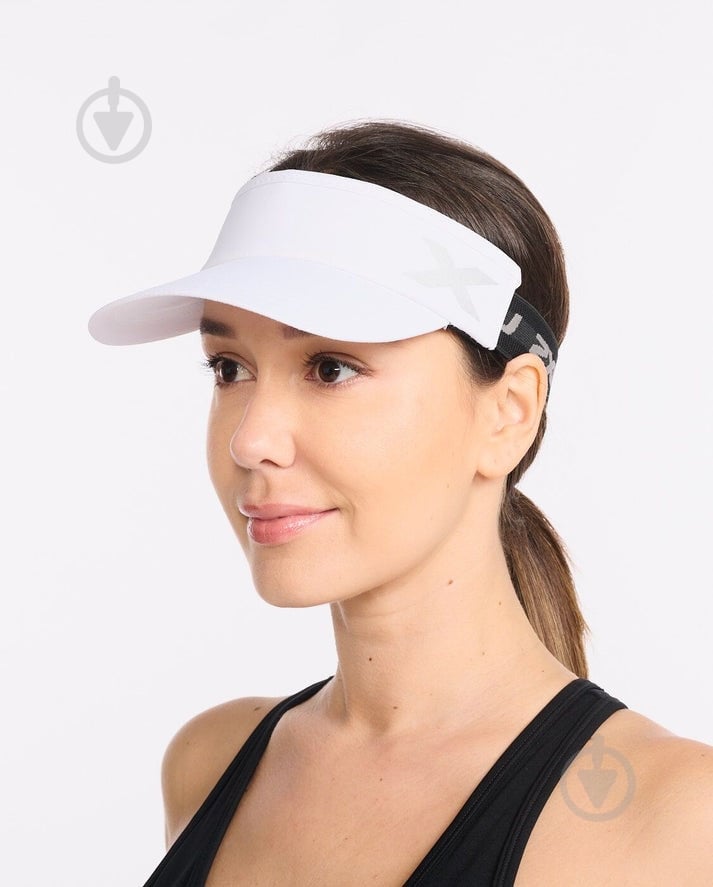 Кепка 2XU Performance Visor UQ6165f_WHT/WHT OS белый - фото 4 Кепка 2XU Performance Visor UQ6165f_WHT/WHT OS белый - фото 4