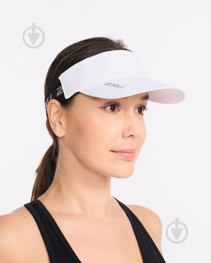 Кепка 2XU Performance Visor UQ6165f_WHT/WHT OS белый - фото 5 Кепка 2XU Performance Visor UQ6165f_WHT/WHT OS белый - фото 5
