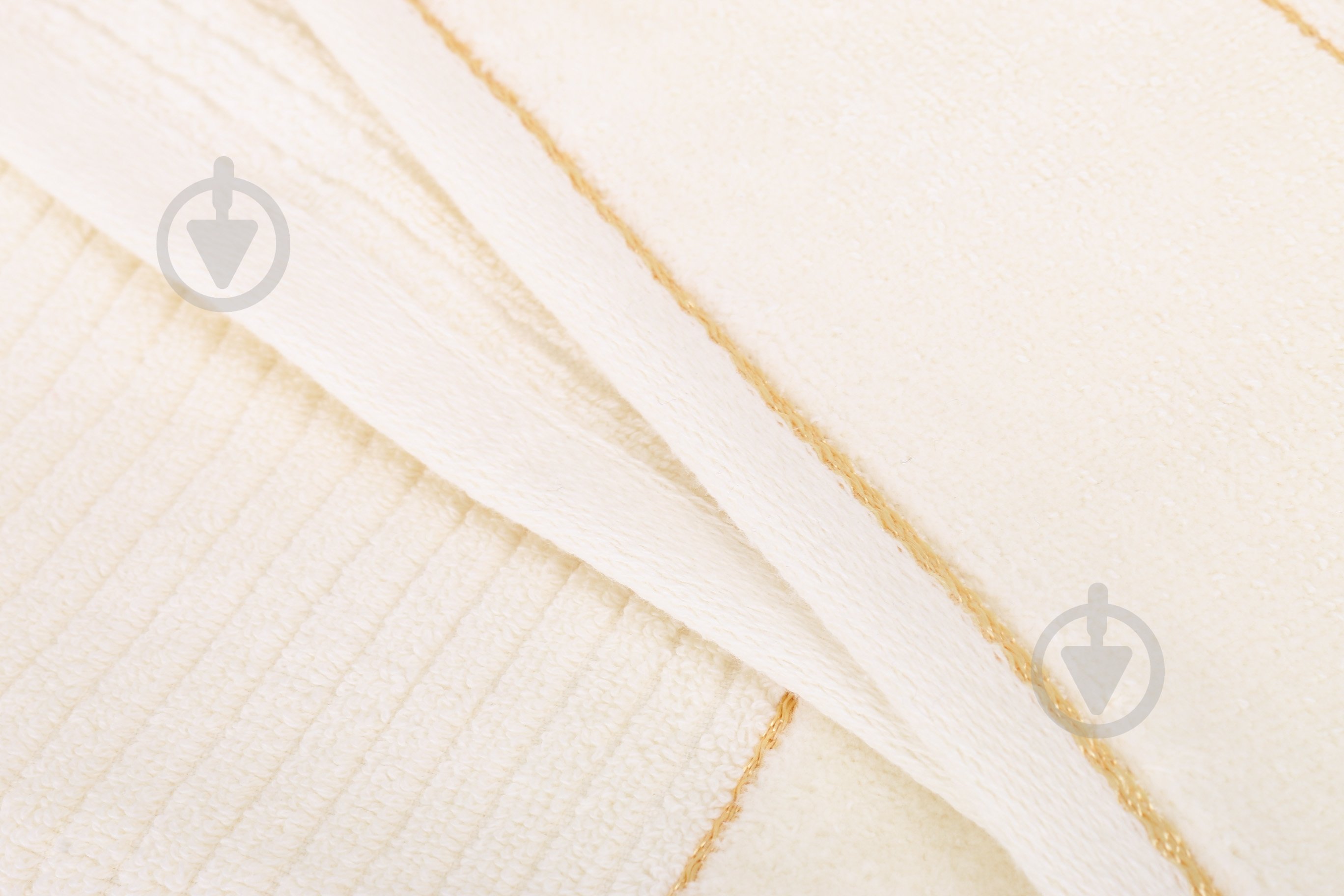 Набір рушників махрових Gold 2 шт молочний BILTEX - фото 3